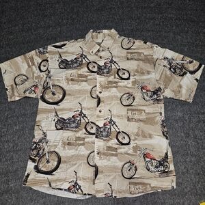 Clearwater Outfitters Route 66 Motorcycle Shirt Large